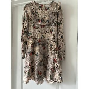 Gorgeous Boho Zara Girls Floral Flowy Dress Size 10 EUC
